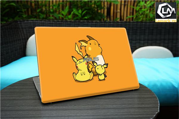 Ảnh đại diện sản phẩm Dán skin laptop pikachu A245